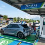 Rest Area dengan Fasilitas Fast Charging EV